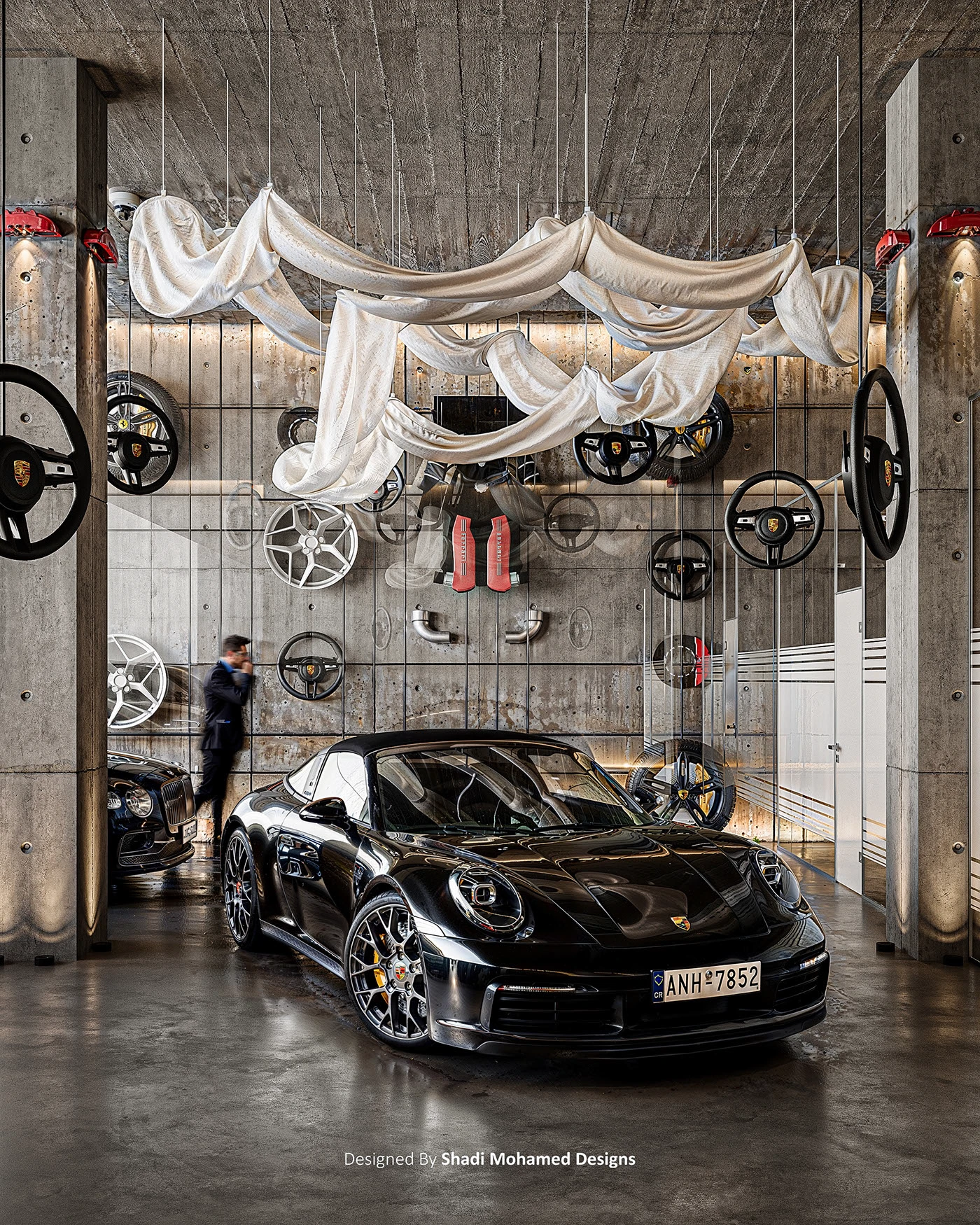 Exotic Car Showroom conceptual project in New Capital City